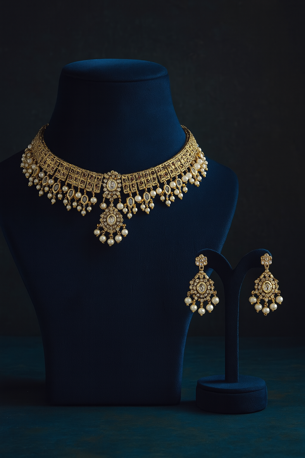 Ivory Radiance Choker Set