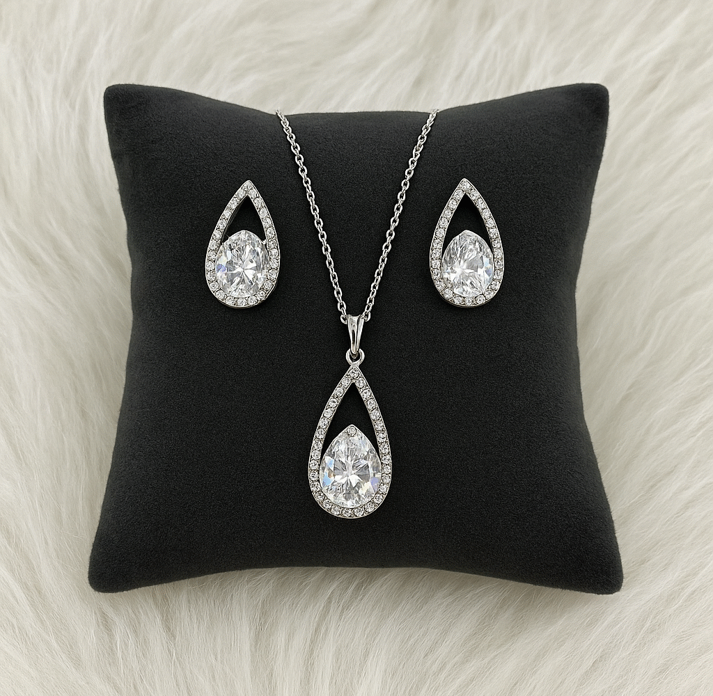CrystalDew Set – Korean Pendant Set