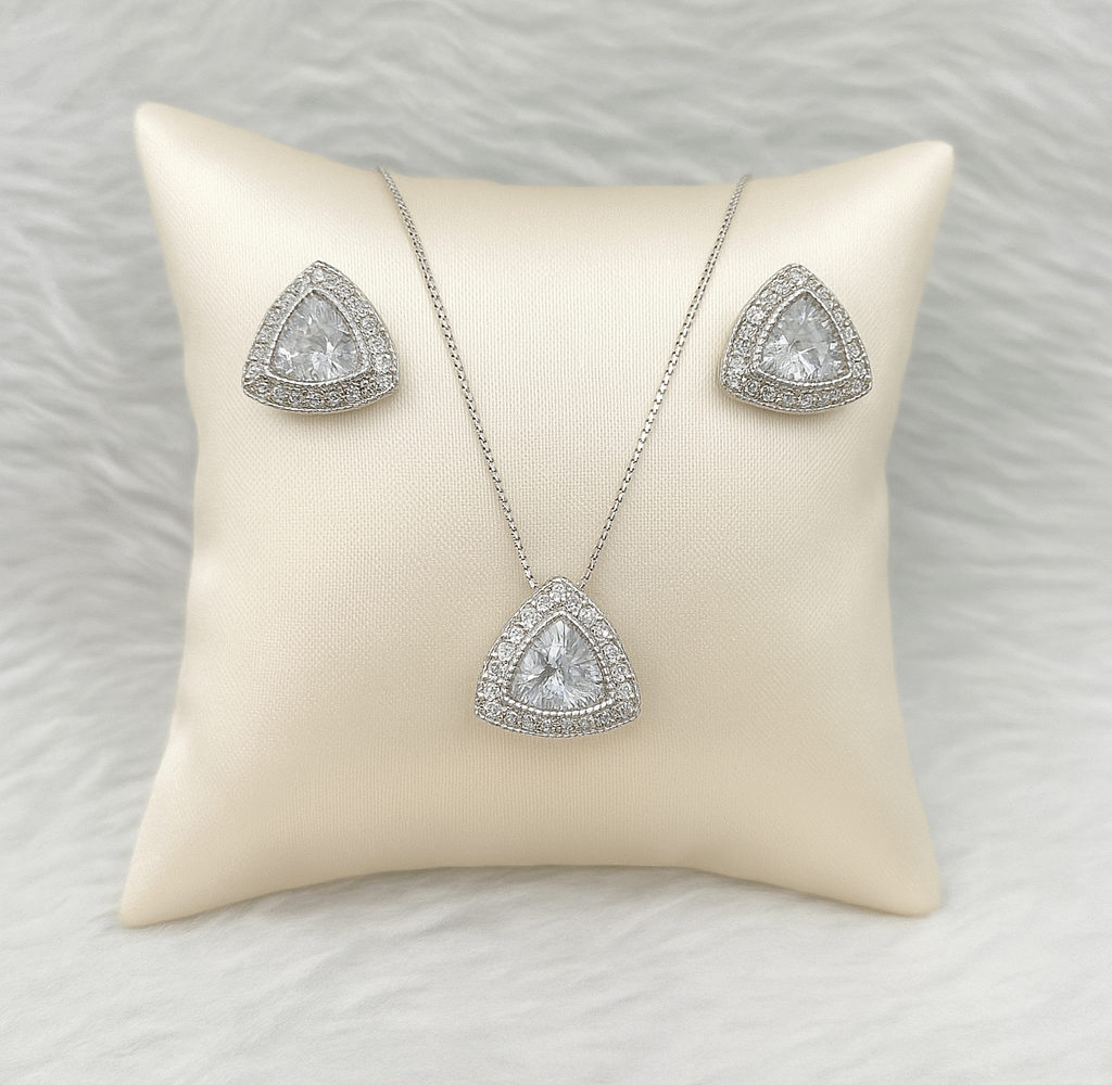 CrystalEdge – Korean Pendant Set