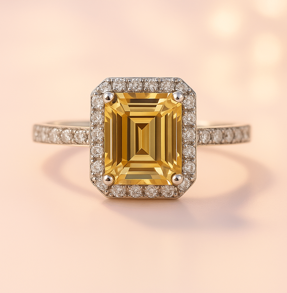 Golden Aura Halo Ring