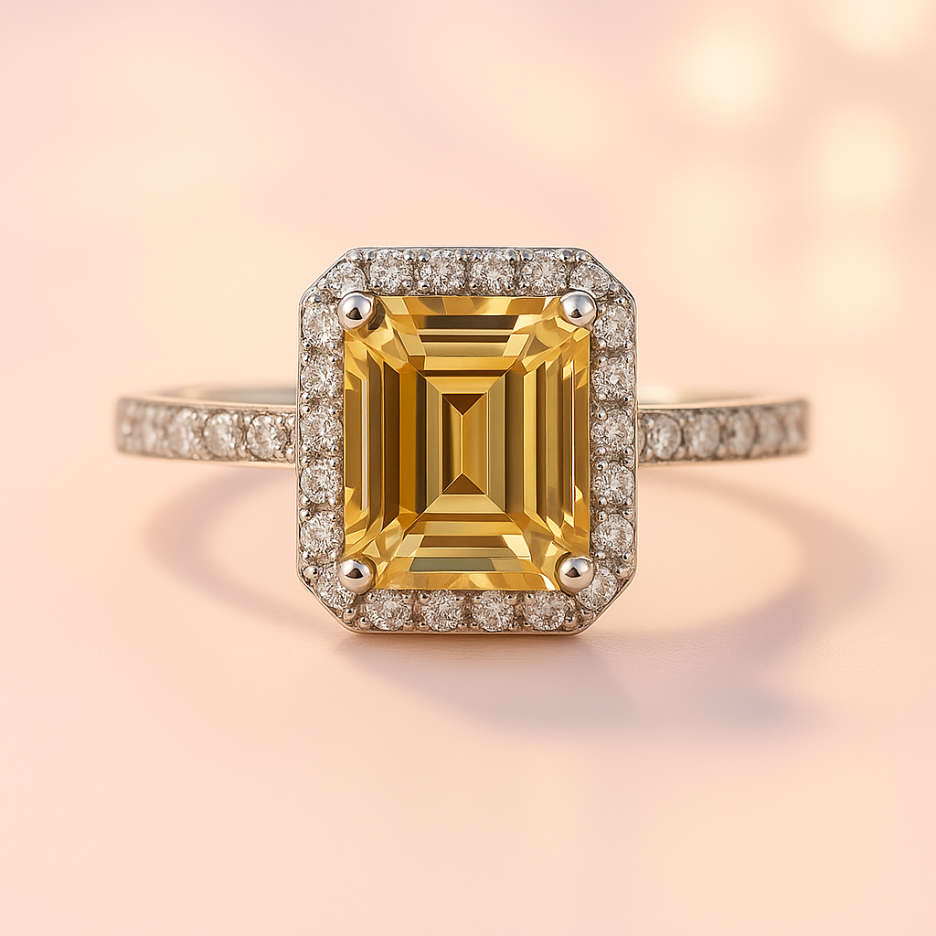 Golden Aura Halo Ring