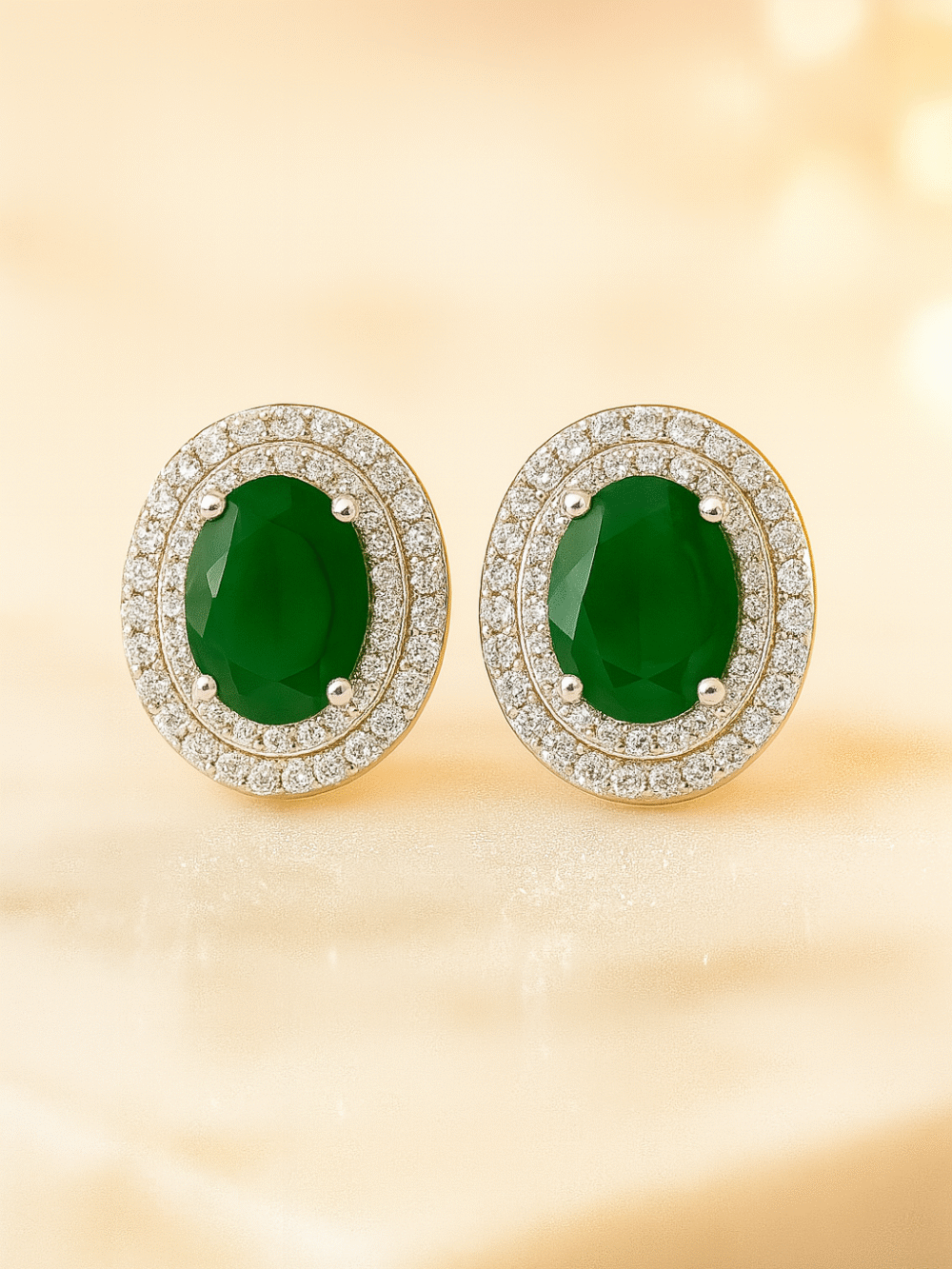 OvaVerde Halo Studs