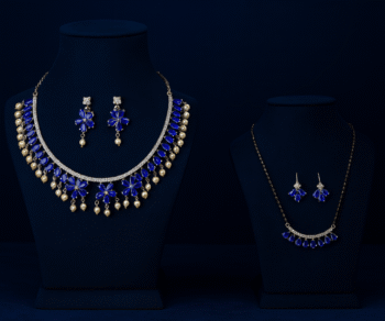 Neelkamal Blue Bloom Set