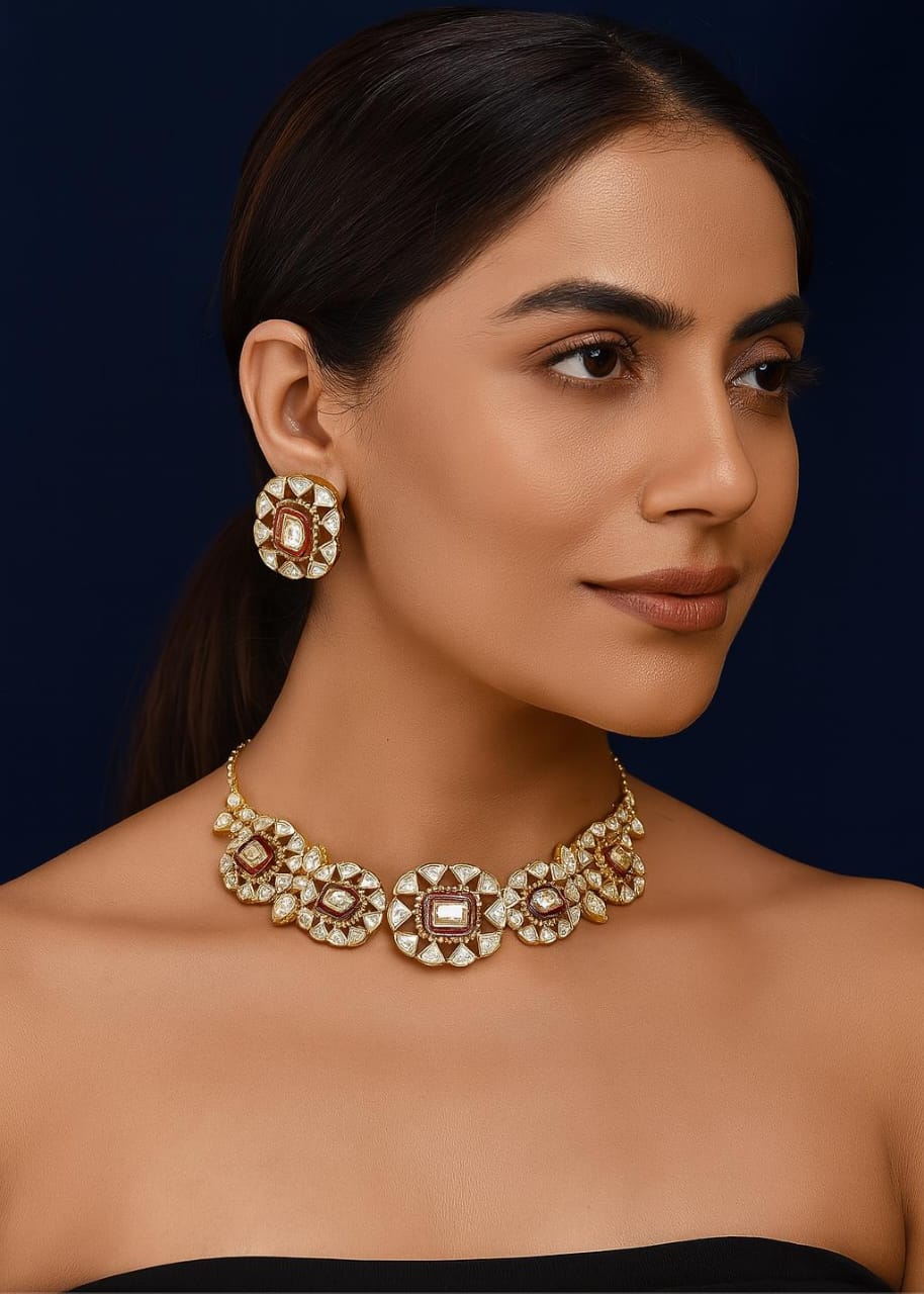 Kundan Choker Set - Image 2